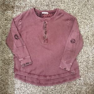 We The Free Dusty Rose Long Sleeve